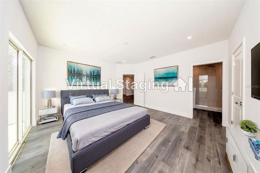 Furnished interior view inside a new home in , Deltona (Image 8).