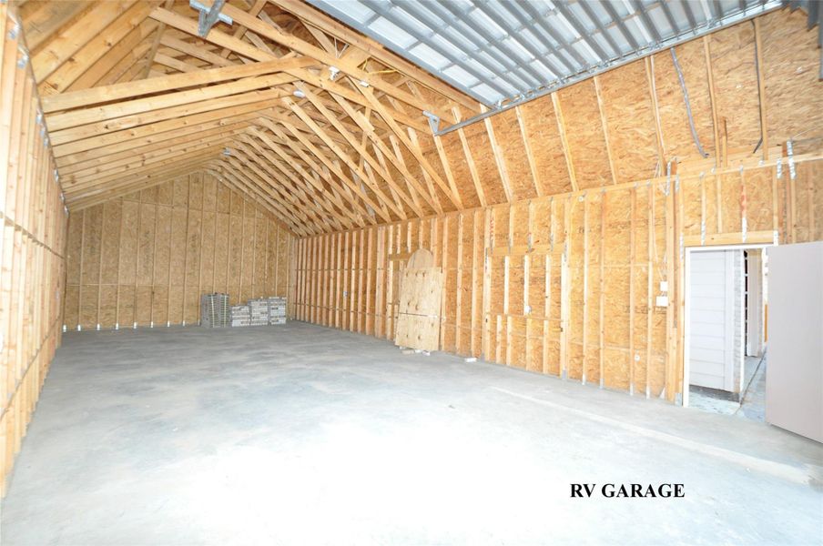 In-progress construction of a new home in , League City, TX (Image 40).