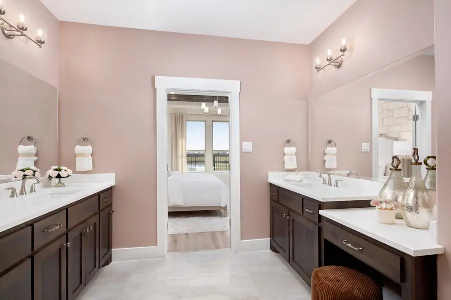 Representative furnished interior of a home built from the Torino by Ladera Texas in Ladera at The Reserve, Mansfield (Image 12). Representative furnished interior of a home built from the Torino by Ladera Texas in Ladera at The Reserve, Mansfield (Image 12).
