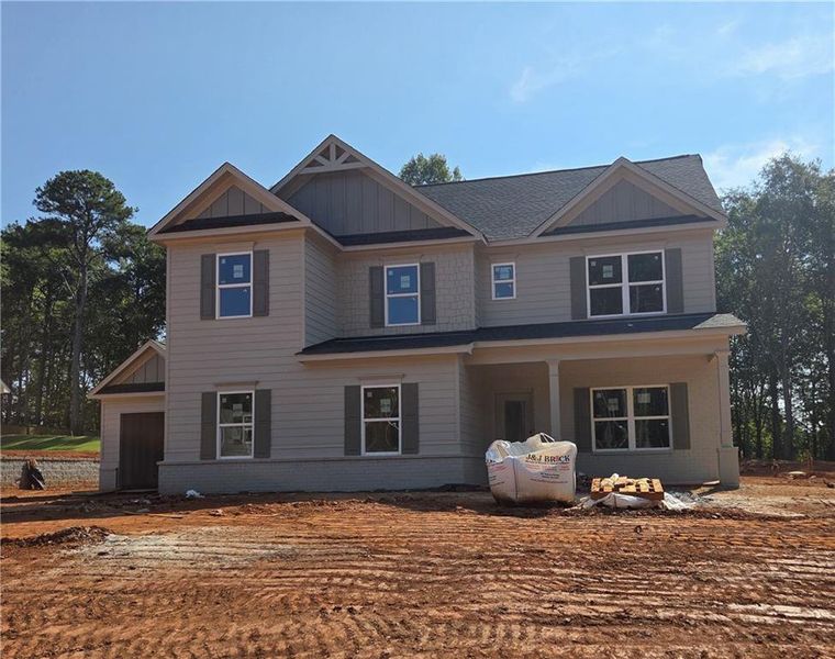 In-progress construction of a new home in , Bethlehem, GA (Image 18). In-progress construction of a new home in , Bethlehem, GA (Image 18).