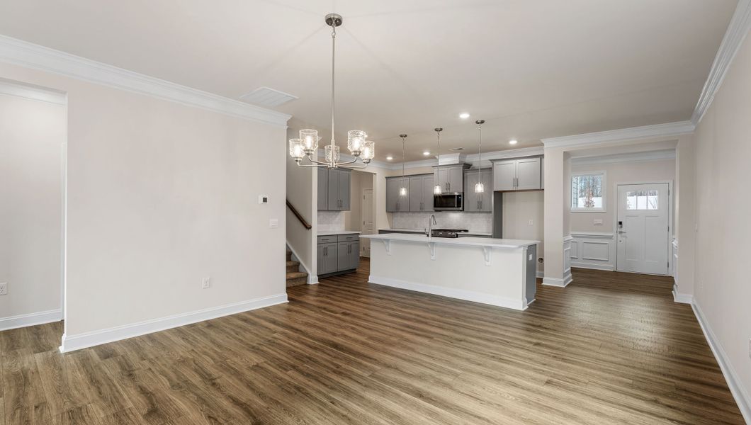 Representative unfurnished interior of a home built from the Landon by D.R. Horton in Seven Oaks, Greenwood (Image 19).