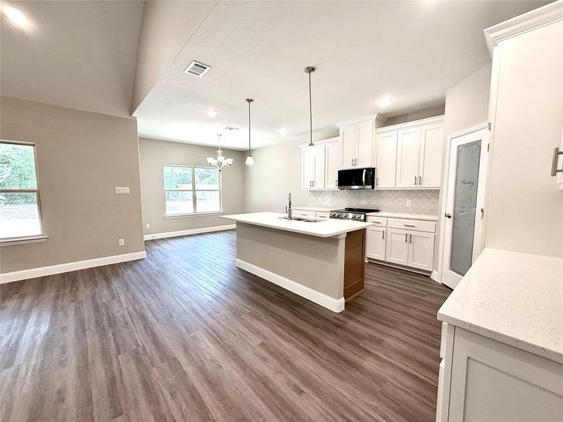 Furnished interior view inside a new home in , Lake Kiowa (Image 7).