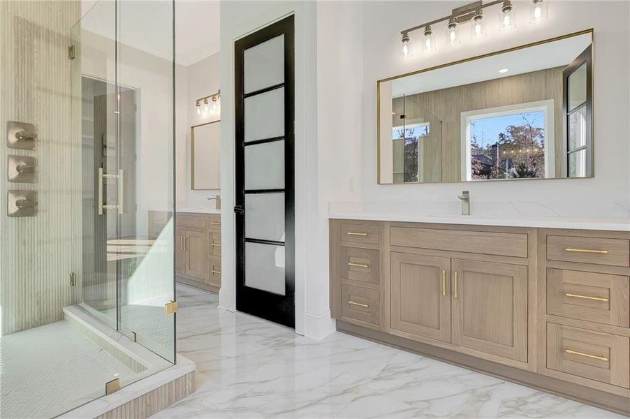 Furnished interior view inside a new home in , Brooks (Image 8).