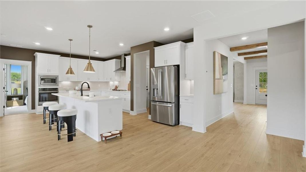 Furnished interior view inside a new home in Brighton, Locust Grove (Image 51).