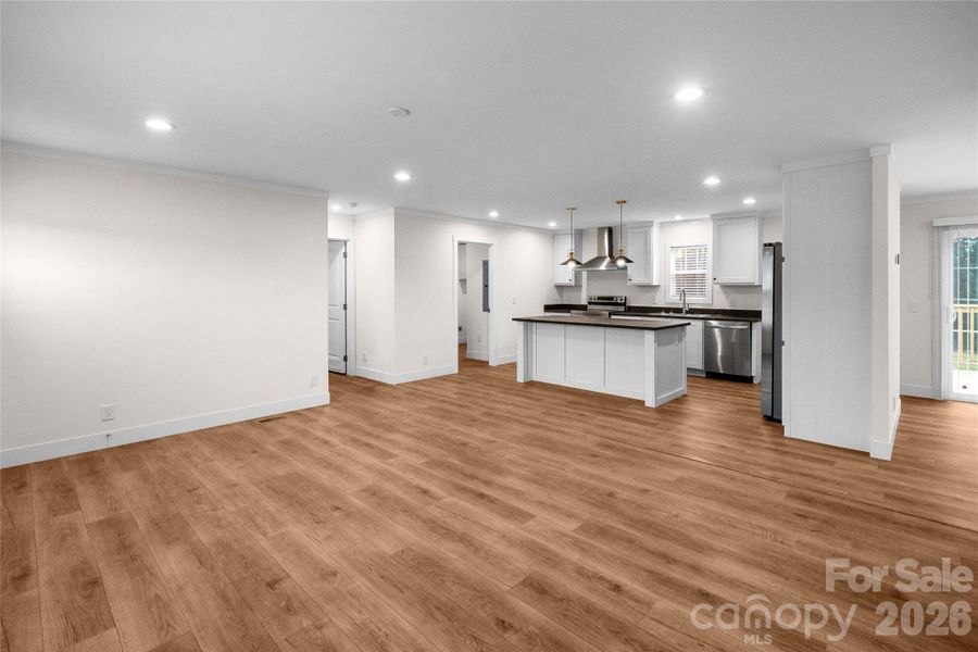 Spacious, unfurnished interior of a new home in , Troutman (Image 40).