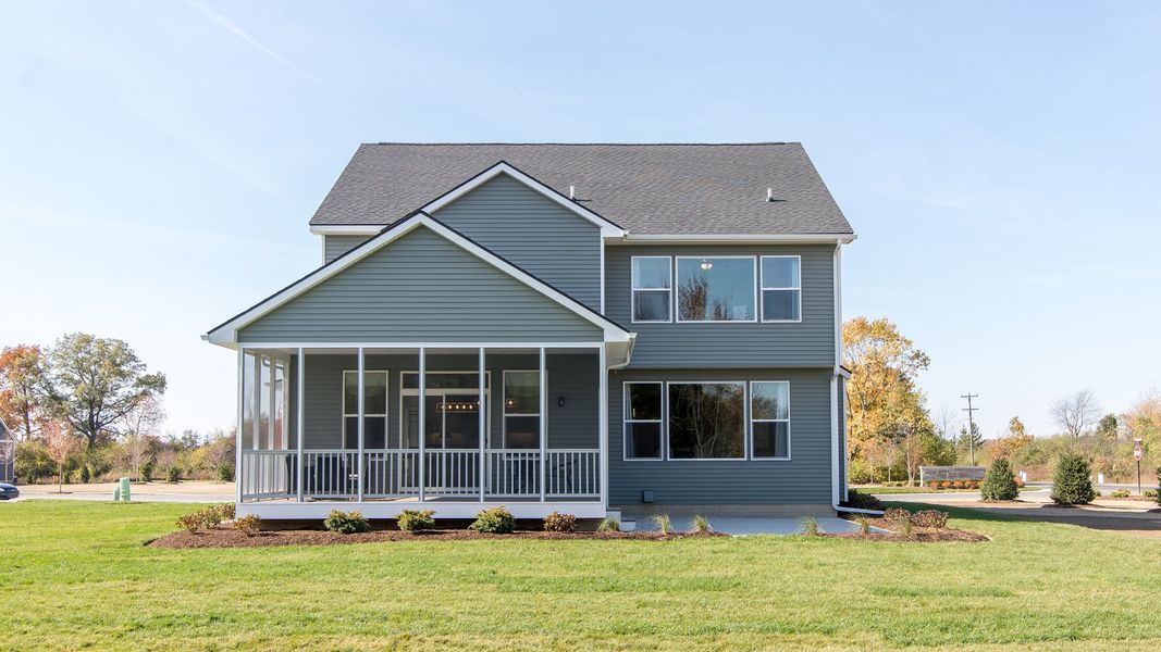 Image 67 representing the The Chesterfield Side Entry by Norfolk Homes in Fosdick Glen of Saline, Saline, MI.