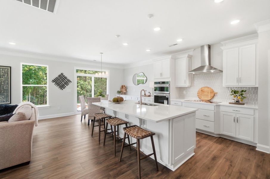 Furnished interior view inside a new home in Chasewood, Mint Hill (Image 11).