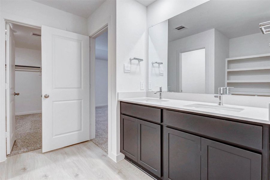 Primary Bathroom, walk in closet