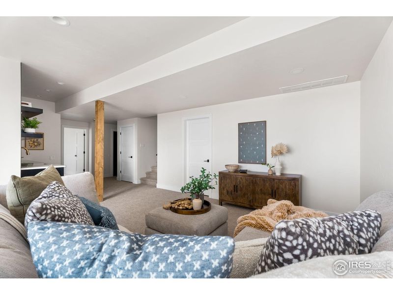 Furnished interior view inside a new home in , Timnath (Image 35).