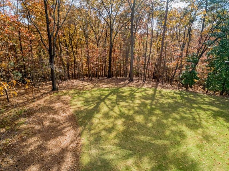 Exterior details and patio area of a home in , Marietta (Image 33). Exterior details and patio area of a home in , Marietta (Image 33).