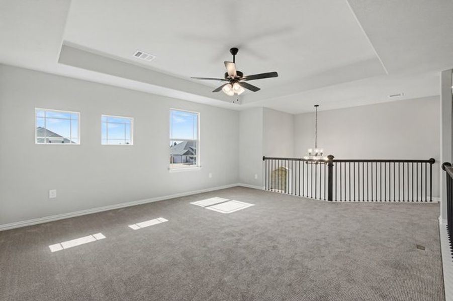 Spacious, unfurnished interior of a new home in Sagebrush Addition, Midlothian (Image 22). Spacious, unfurnished interior of a new home in Sagebrush Addition, Midlothian (Image 22).