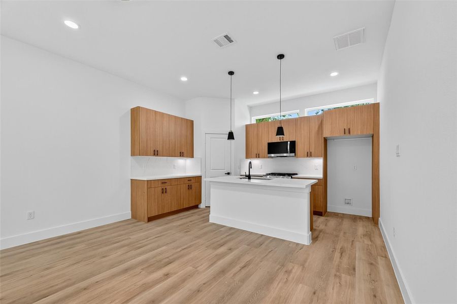 Furnished interior view inside a new home in , Houston (Image 9). Furnished interior view inside a new home in , Houston (Image 9).