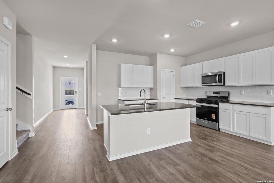 Furnished interior view inside a new home in Summerlin, San Antonio (Image 15).