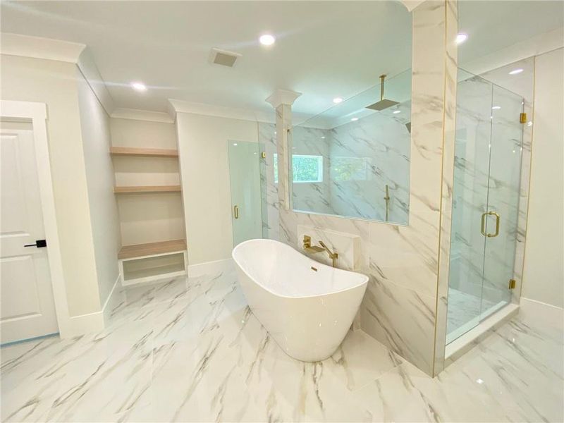 Furnished interior view inside a new home in , Dacula (Image 39).