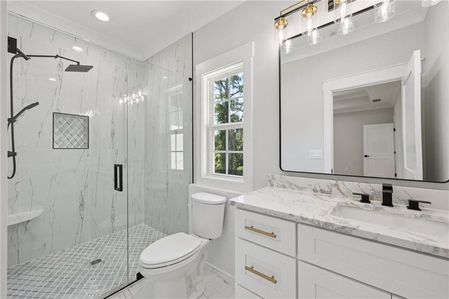 Furnished interior view inside a new home in , Hoschton (Image 59). Furnished interior view inside a new home in , Hoschton (Image 59).