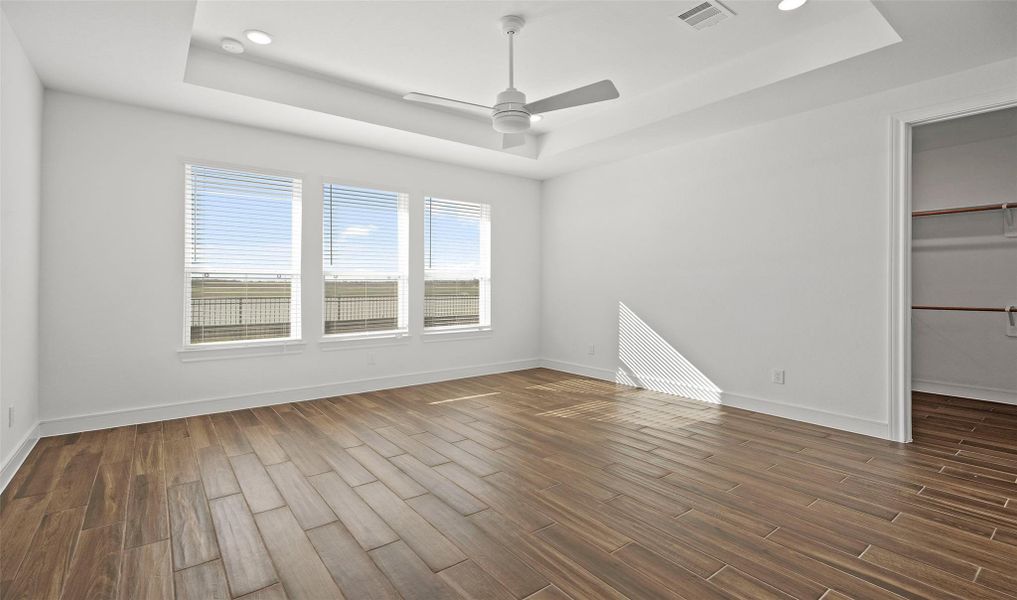 Spacious primary suite (*Photo not of actual home and used for illustration purposes only.) Spacious primary suite (*Photo not of actual home and used for illustration purposes only.)