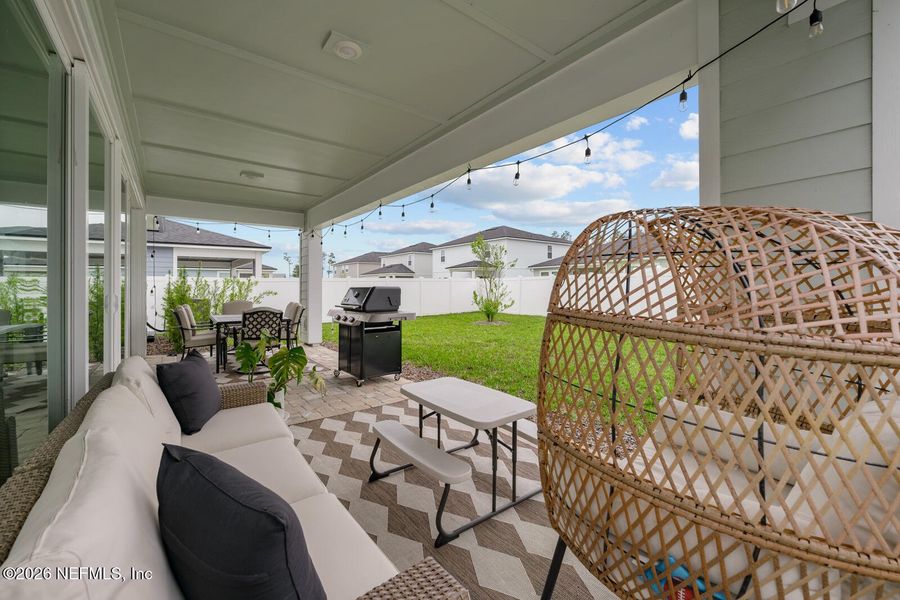 Exterior details and patio area of a home in , St. Augustine (Image 23).
