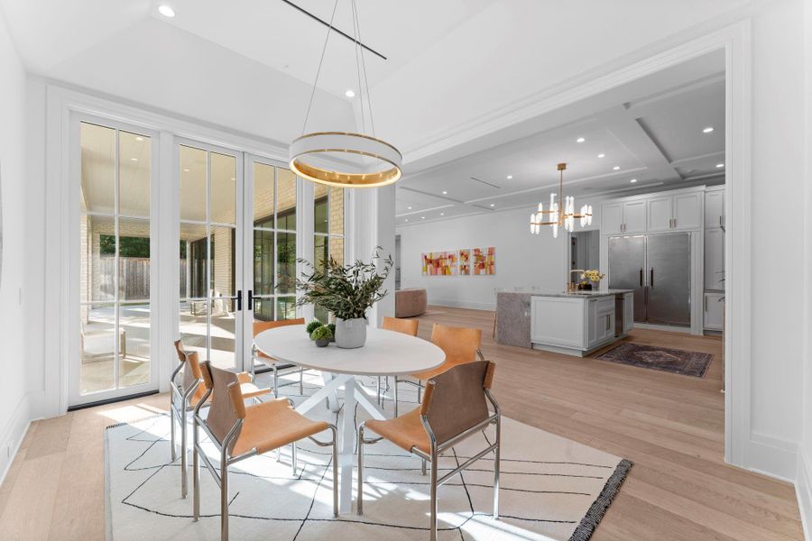 Furnished interior view inside a new home in , Houston (Image 41). Furnished interior view inside a new home in , Houston (Image 41).