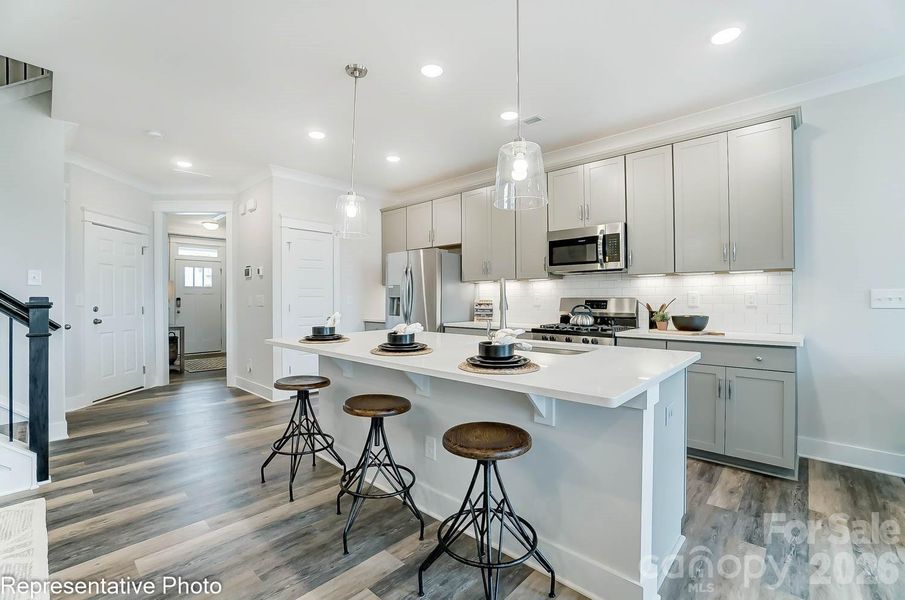 Furnished interior view inside a new home in Harrisburg Village, Harrisburg (Image 23).