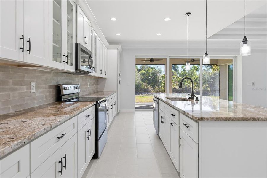 Furnished interior view inside a new home in , Englewood (Image 11).