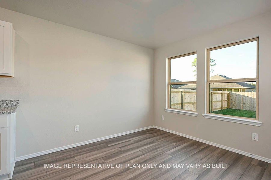 Spacious, unfurnished interior of a new home in Pleasant Hill, Bryan (Image 9).
