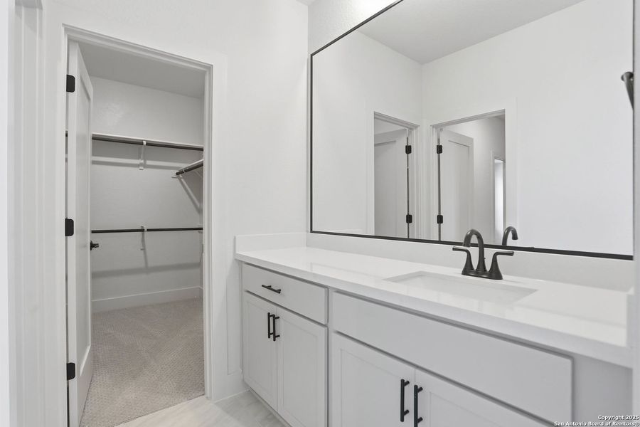 Furnished interior view inside a new home in Kinder Ranch 70's, San Antonio (Image 14).