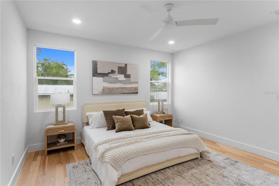 Furnished interior view inside a new home in , Tampa (Image 36).