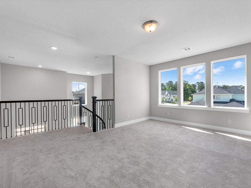 Spacious, unfurnished interior of a new home in Clopton Farms, Montgomery (Image 21).