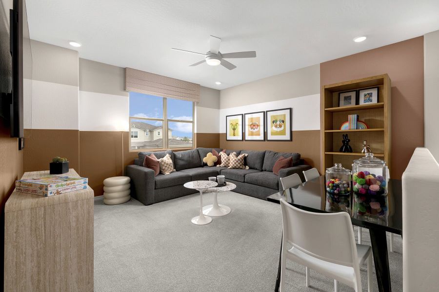 Representative furnished interior of a home built from the Pacific by Mattamy Homes in White Tank Vistas, Waddell (Image 10).
