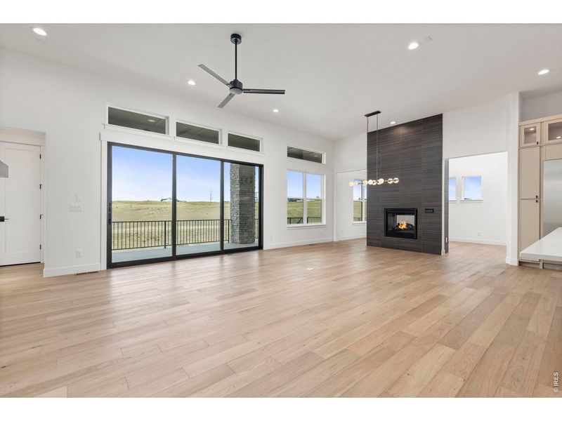 Spacious, unfurnished interior of a new home in RainDance, Windsor (Image 45).
