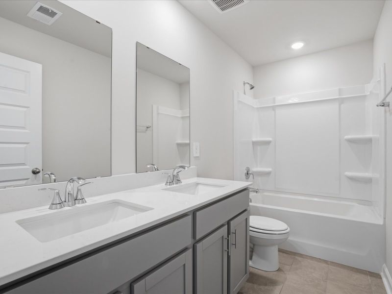 Furnished interior view inside a new home in Maxwell Commons, Easley (Image 6).