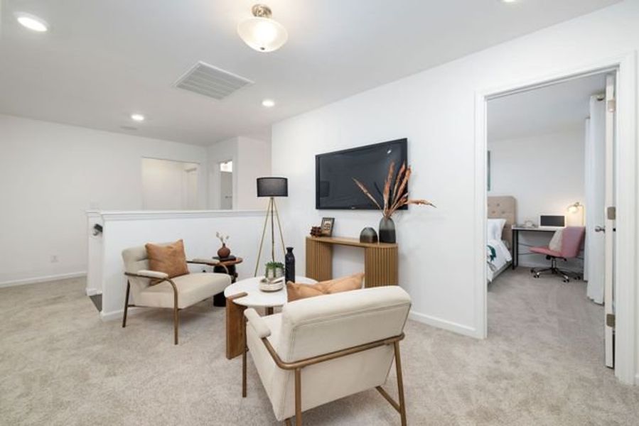 Representative furnished interior of a home built from the Shepherd by True Homes in Edgewater - Cottage Greens, Lancaster (Image 24). Representative furnished interior of a home built from the Shepherd by True Homes in Edgewater - Cottage Greens, Lancaster (Image 24).