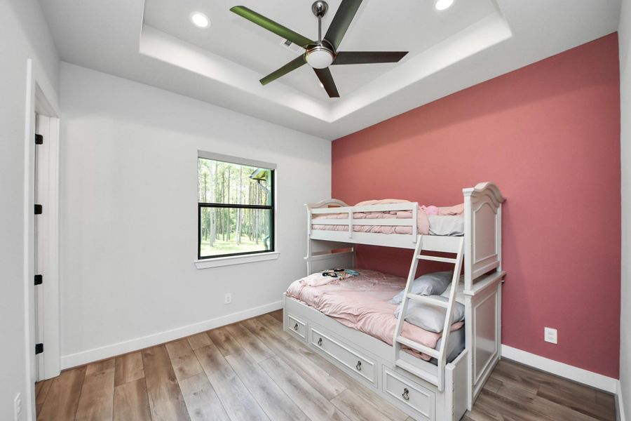 Furnished interior view inside a new home in , Willis (Image 10).