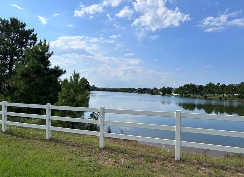 Ski lake in the neighborhood!