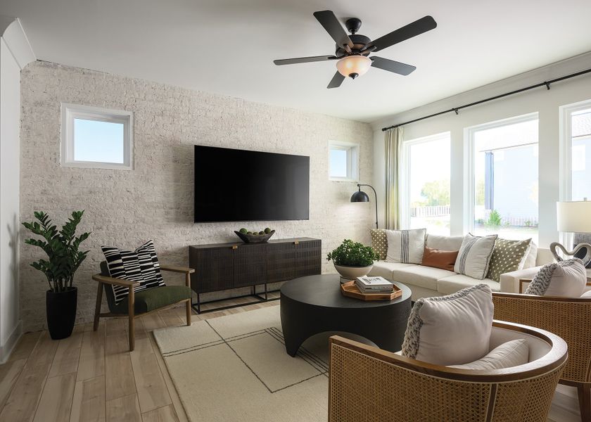 The Bradfield - Family Room