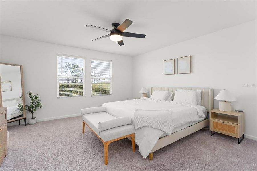 Furnished interior view inside a new home in , Groveland (Image 30).