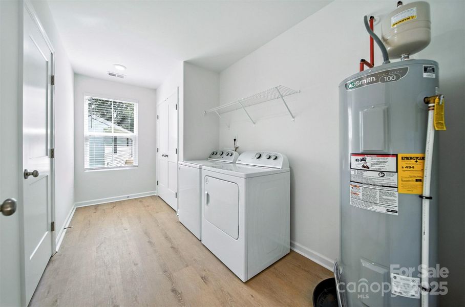 Furnished interior view inside a new home in , Hickory (Image 6).