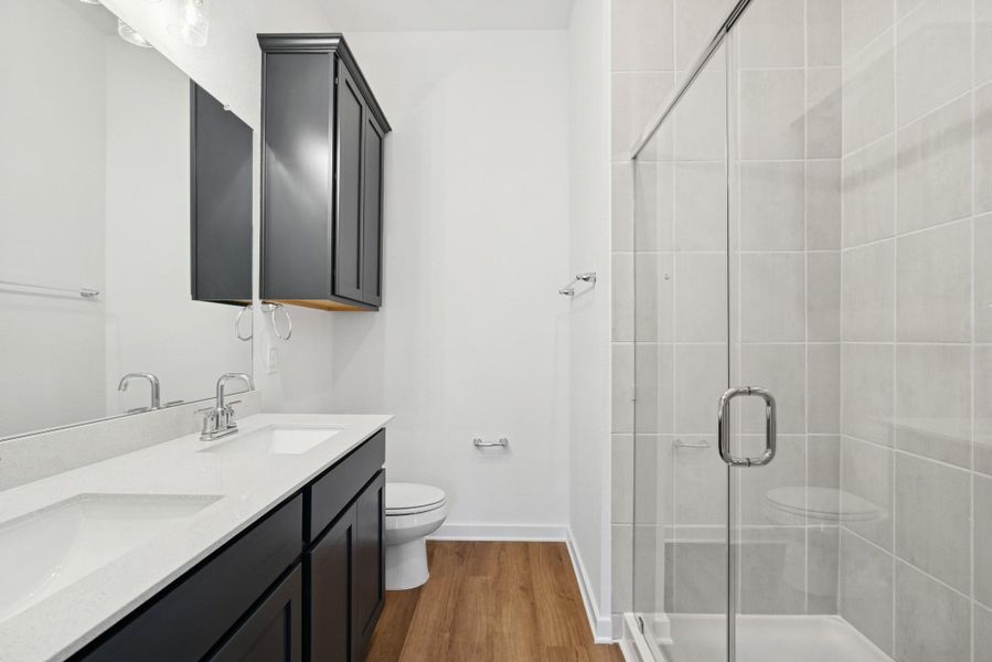 Furnished interior view inside a new home in Ambrose, La Marque (Image 3). Furnished interior view inside a new home in Ambrose, La Marque (Image 3).