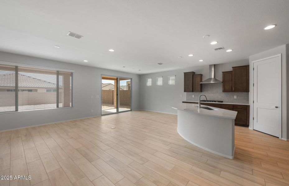 Kitchen and Gathering Room Kitchen and Gathering Room