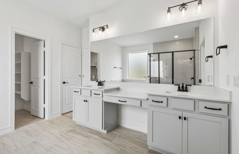 Representative furnished interior of a home built from the Azle by Pulte Homes in Wilson Creek Meadows, Celina (Image 9).