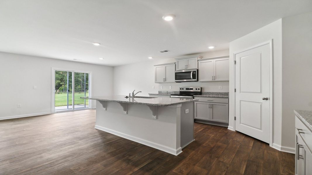 Furnished interior view inside a new home in Hunter's Branch, Hopkins (Image 9).
