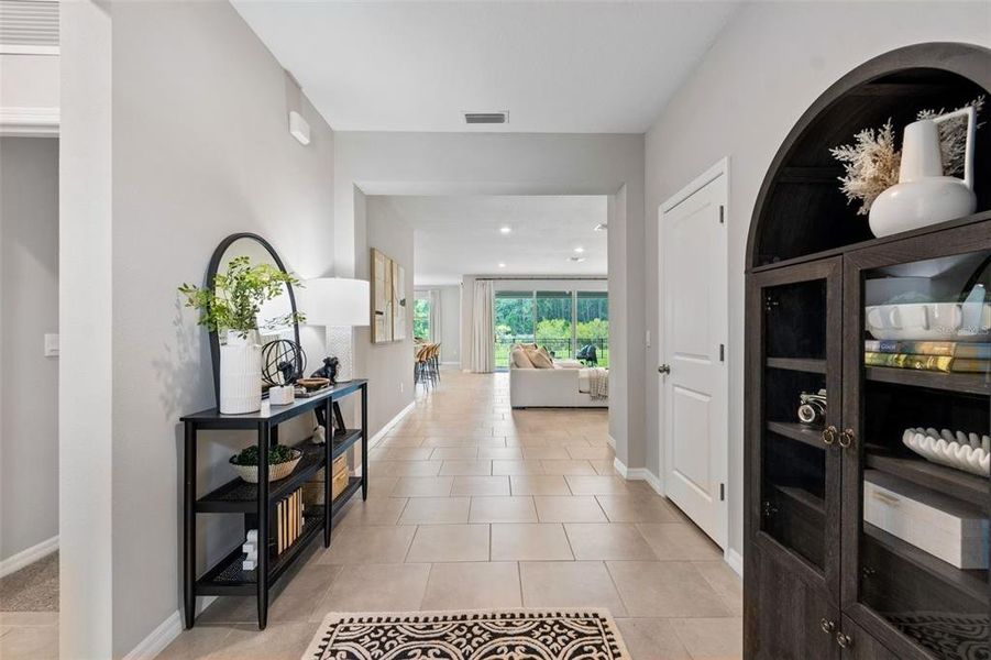 Furnished interior view inside a new home in Deerbrook, Land O' Lakes (Image 42).