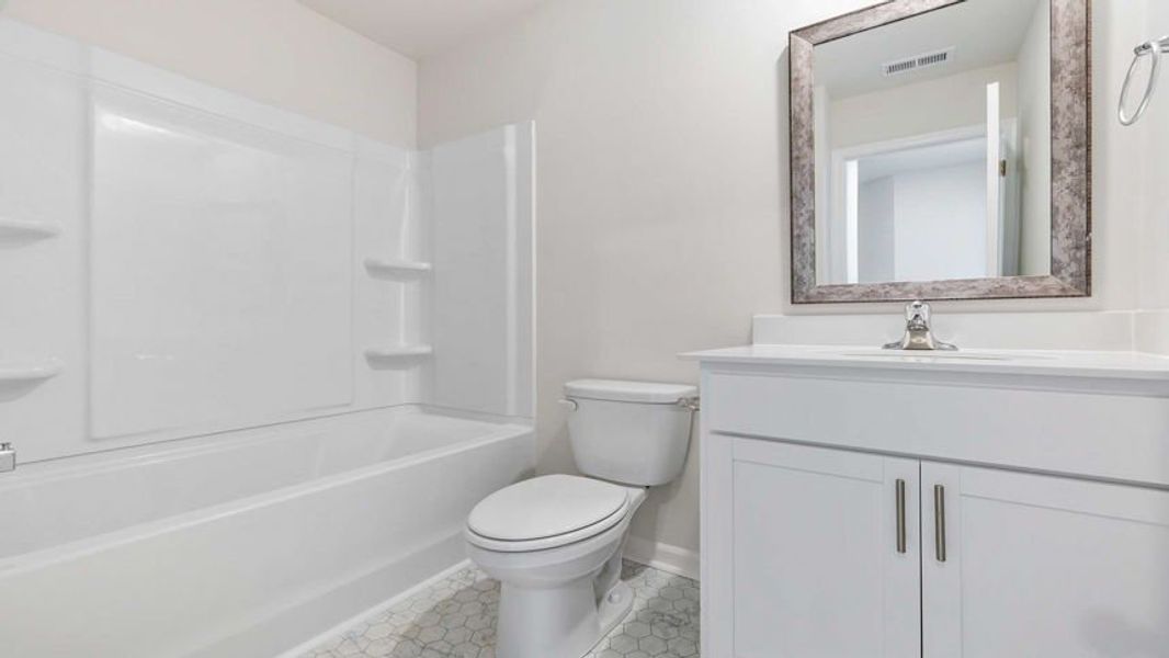 Furnished interior view inside a new home in Covington Village, Greer (Image 11).