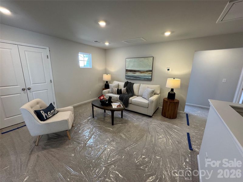 Furnished interior view inside a new home in McFarland Estates, York (Image 5).