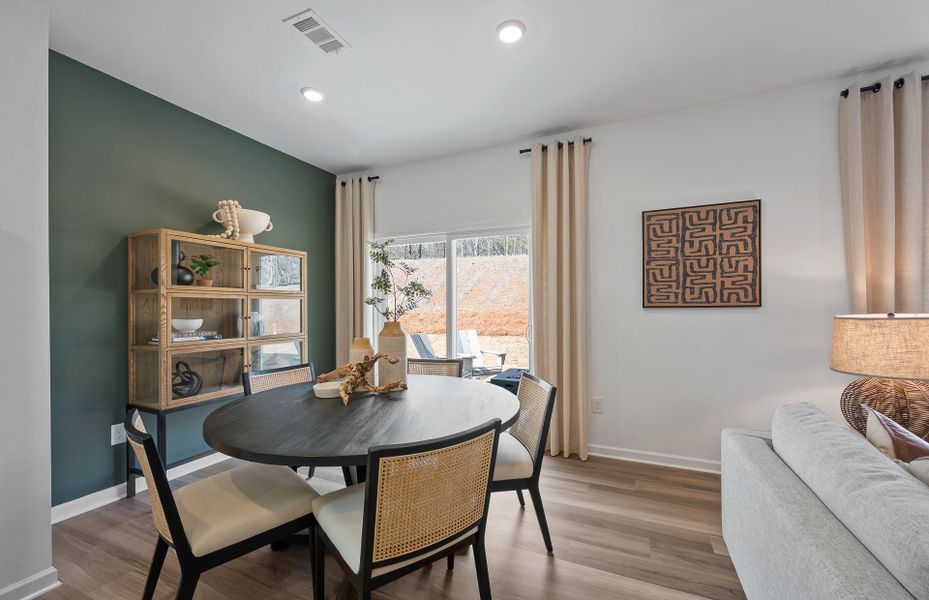Furnished interior view inside a new home in Avery Ridge, Gainesville (Image 28).
