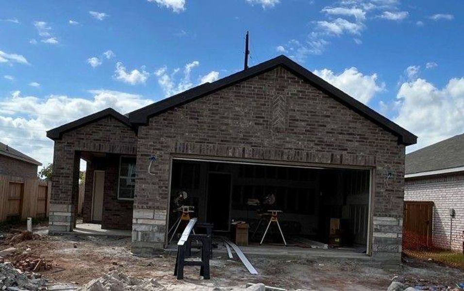 In-progress construction of a new home in Vanbrooke, Brookshire, TX (Image 23). In-progress construction of a new home in Vanbrooke, Brookshire, TX (Image 23).