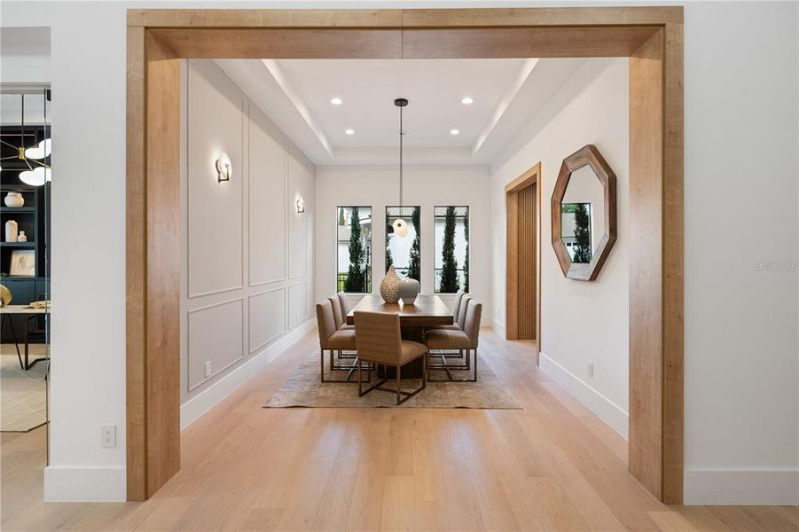 Furnished interior view inside a new home in , Windermere (Image 38).
