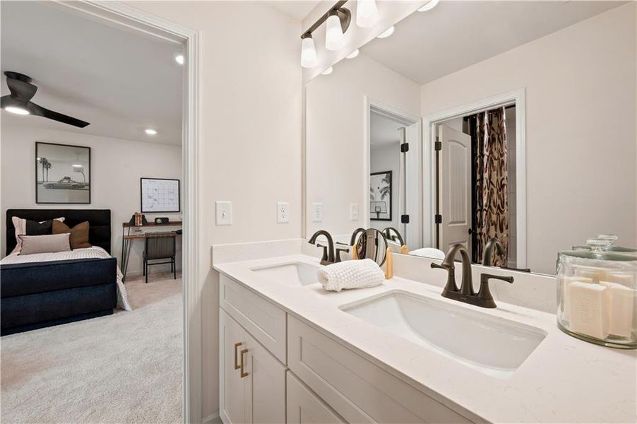 Furnished interior view inside a new home in Everson, Snellville (Image 23).