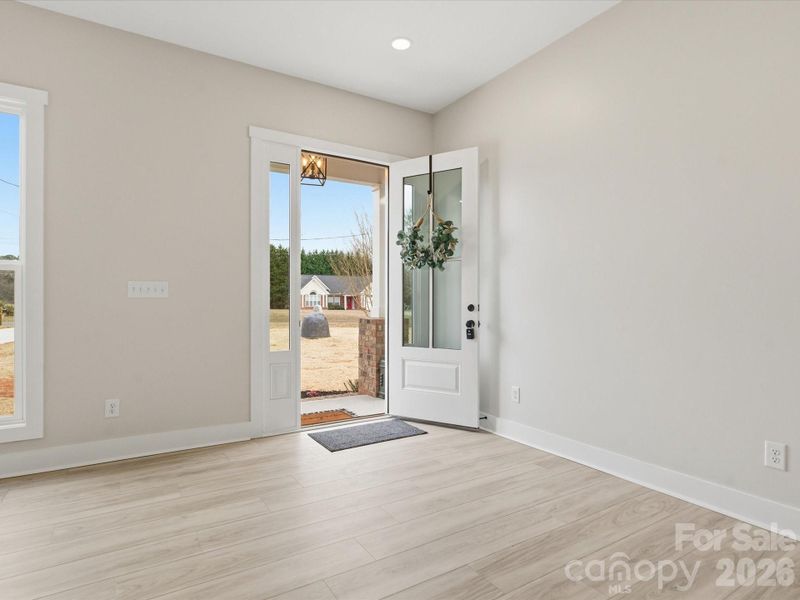 Spacious, unfurnished interior of a new home in , Bessemer City (Image 19).