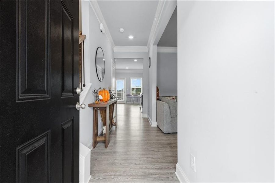 Furnished interior view inside a new home in , Atlanta (Image 11).